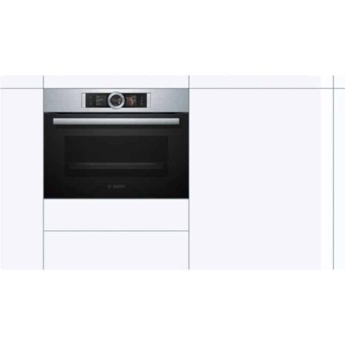 Thiết kế lò nướng kèm hấp Bosch CSG636BS1