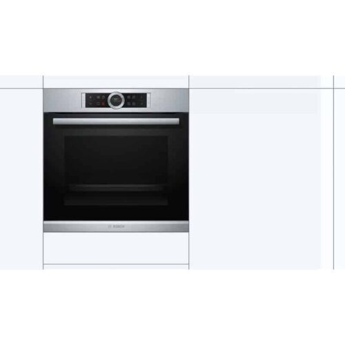 Lò nướng Bosch HBG655BS1 3 Thiết kế lò nướng Bosch HBG655BS1