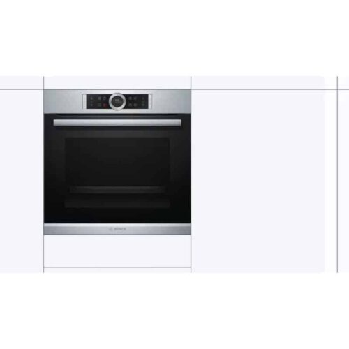 Lò nướng BOSCH HBG673BS1F 3 Thiết kế lò nướng BOSCH HBG673BS1F