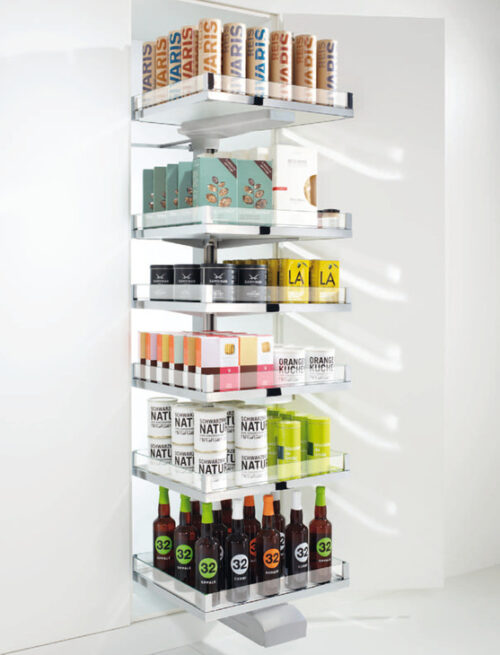 Bộ kệ 5 tầng Convoy Lavido 600mm Hafele 549.62.906