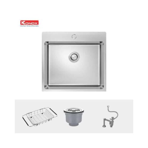 Chậu rửa bát Konox Topmount UNICO 5450 4 Phụ kiện của Chậu rửa bát Konox Undermount UNICO 5450
