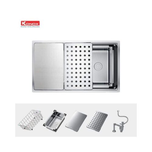 Chậu rửa bát Konox Workstation Undermount Sink KN7644SU Dekor 4 Phụ kiện của Chậu rửa bát Workstation Undermount Sink KN7644SU Dekor