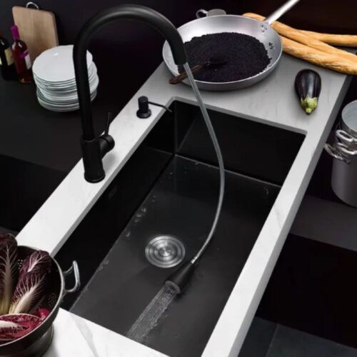 Vòi rửa bát Fagor T2145A-SS 3 Hình ảnh thực tế vòi rửa bát Fagor T2145A-SS