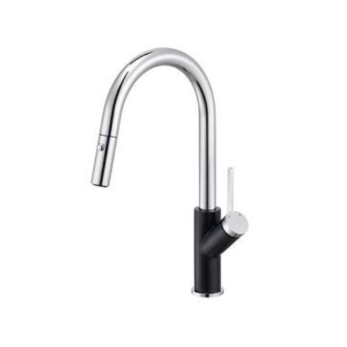 Vòi rửa bát nóng lạnh Eurogold EUF333DR có dây rút