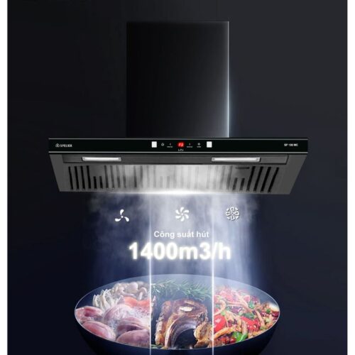 Hút mùi Spelier SP109MC plus 4 hinh anh hut mui spelier sp 109mc