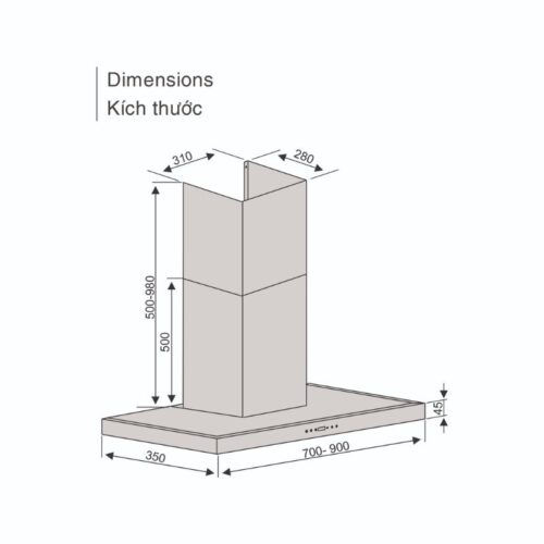 kich thuoc may hut mui lorca ta 6007tm 90